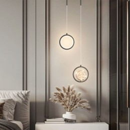 Ronde ring hanglamp moderne bol hanglamp