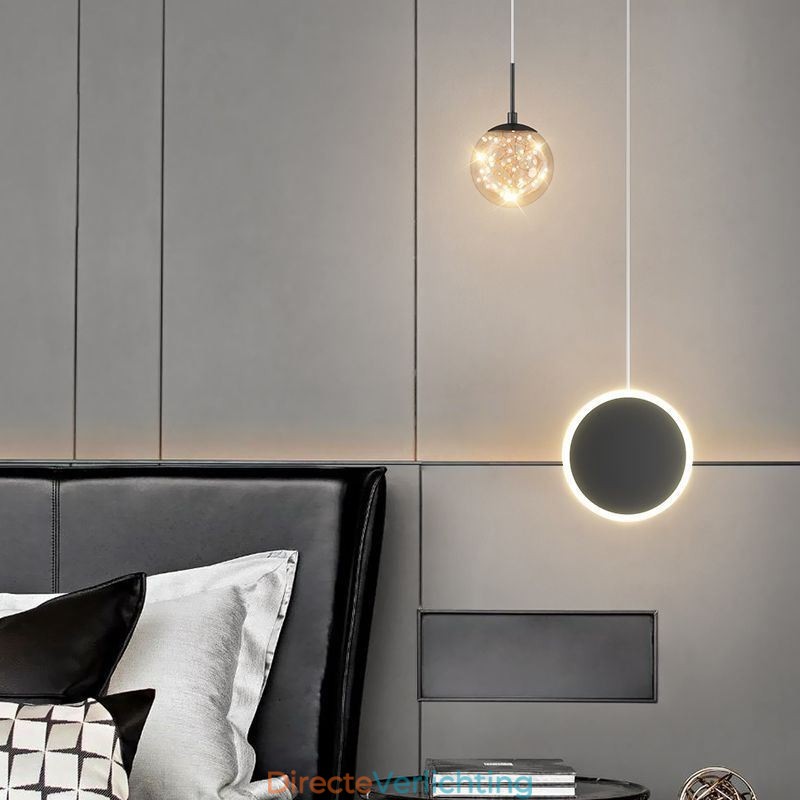 Ronde ring hanglamp moderne bol hanglamp