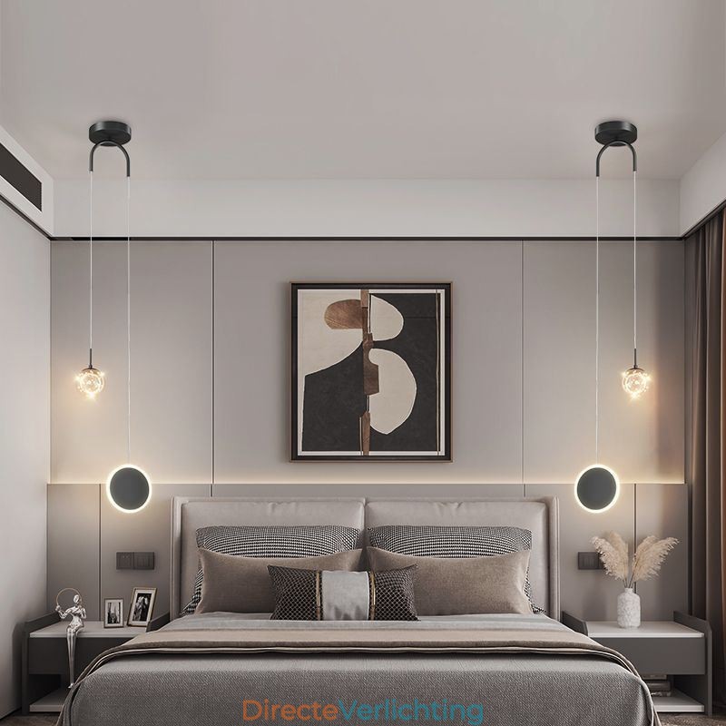 Ronde ring hanglamp moderne bol hanglamp
