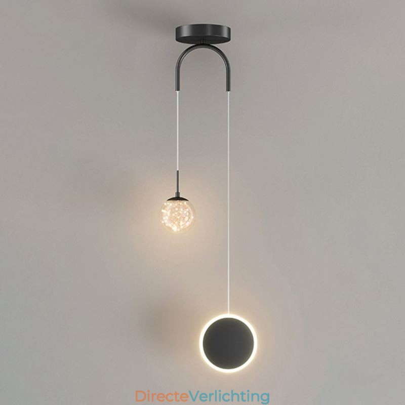 Ronde ring hanglamp moderne bol hanglamp