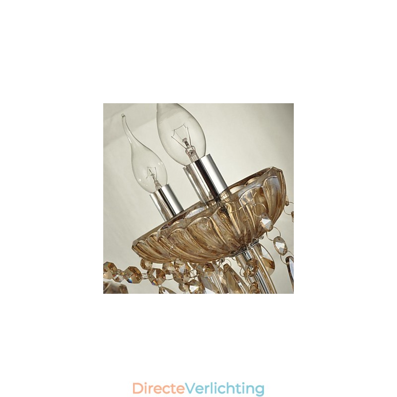 Moderne eigentijdse kristallen glazen kroonluchter
