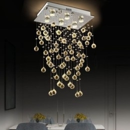 Moderne kristallen kroonluchter plafondlamp