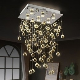 Moderne kristallen kroonluchter plafondlamp