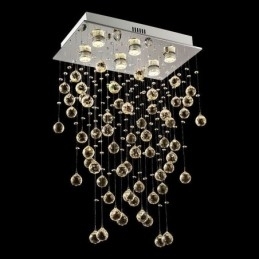 Moderne kristallen kroonluchter plafondlamp