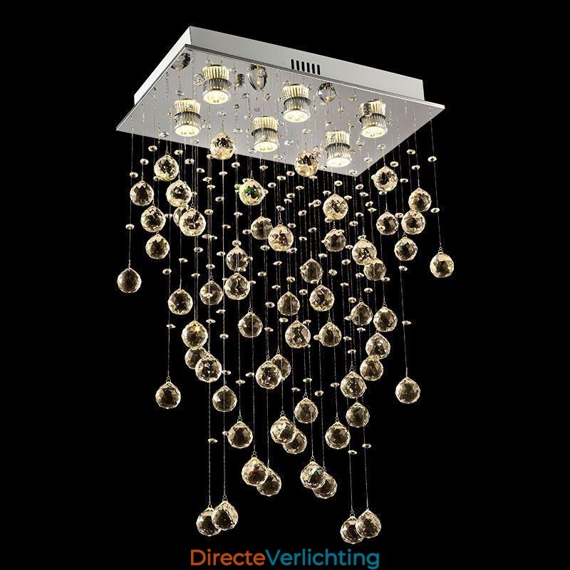 Moderne kristallen kroonluchter plafondlamp