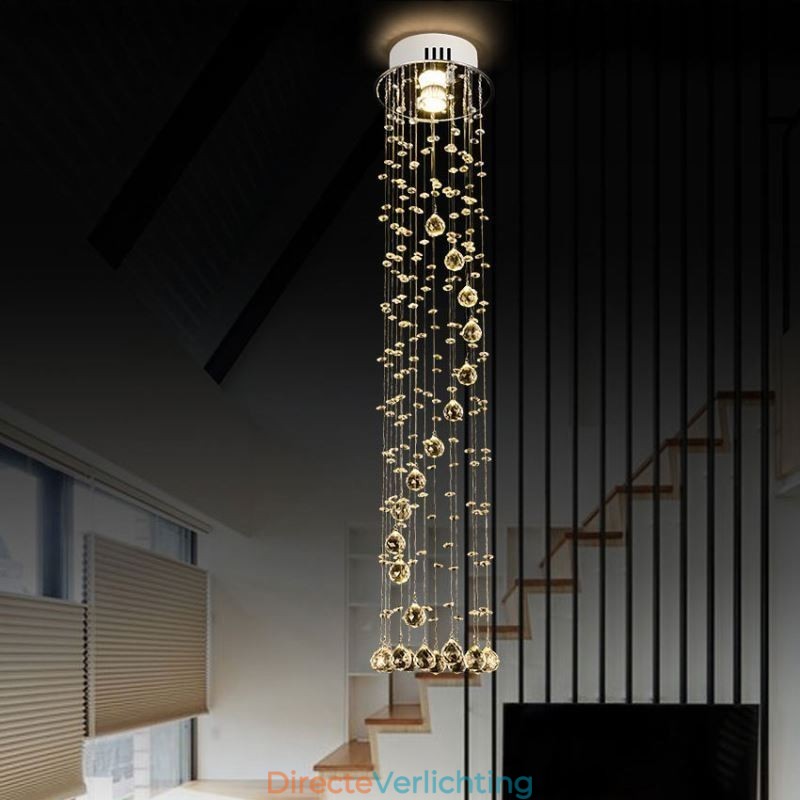 Luxe grote kroonluchter moderne kristal plafondlamp armaturen