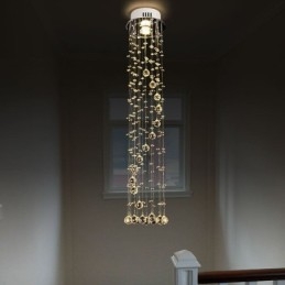 Luxe grote kroonluchter moderne kristal plafondlamp armaturen