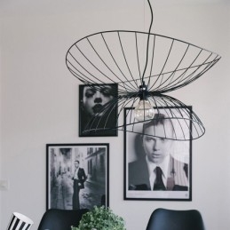 Moderne Hoed Kroonluchter Minimalistische Decor Hanglamp 1 Licht
