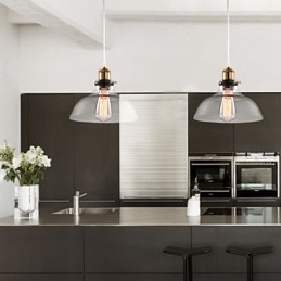 Moderne, eigentijdse mini-stijl metalen kroonluchter