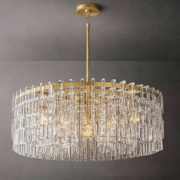 Amerikaanse plafondlamp luxe kristallen hanglamp 60cm