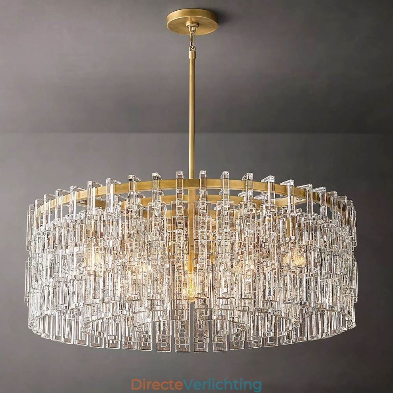 Amerikaanse plafondlamp luxe kristallen hanglamp 60cm
