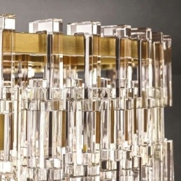 Amerikaanse plafondlamp luxe kristallen hanglamp 60cm