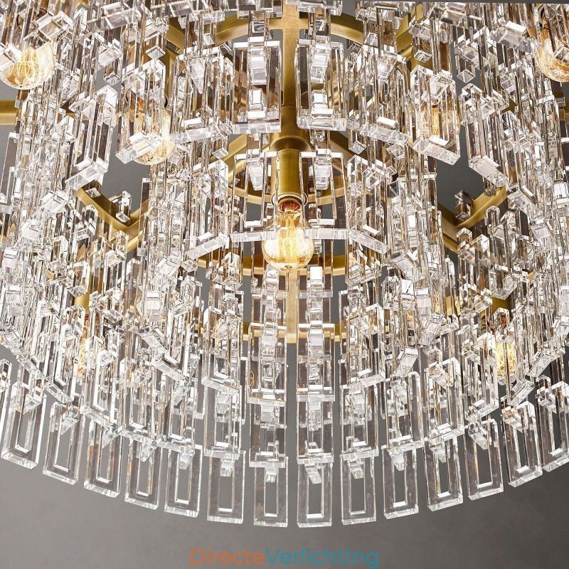 Amerikaanse plafondlamp luxe kristallen hanglamp 60cm