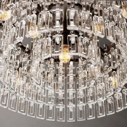 Amerikaanse plafondlamp luxe kristallen hanglamp 60cm