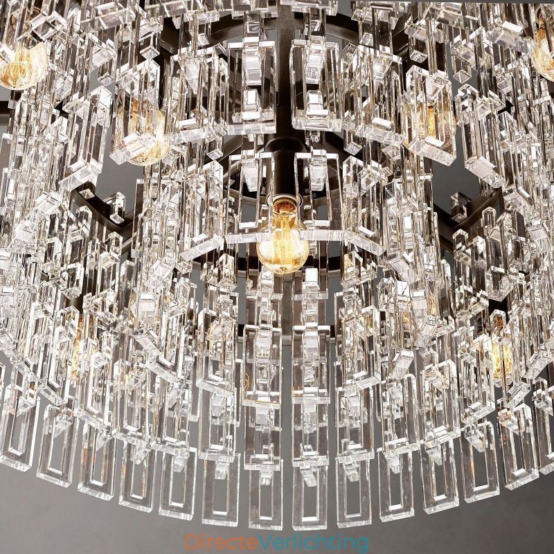 Amerikaanse plafondlamp luxe kristallen hanglamp 60cm