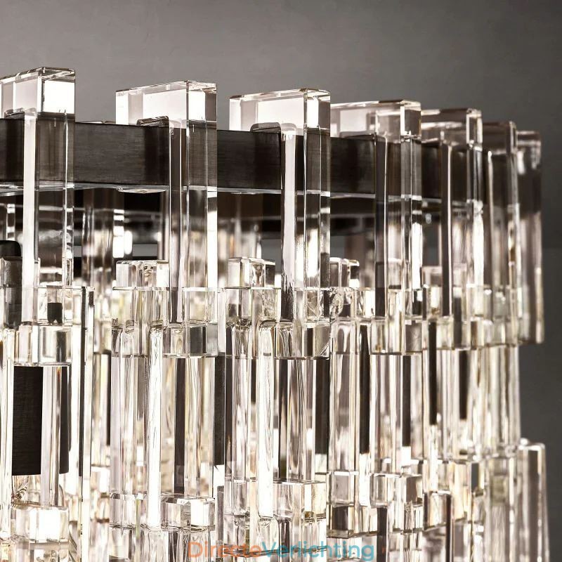 Amerikaanse plafondlamp luxe kristallen hanglamp 60cm