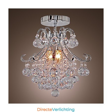 Moderne eigentijdse kristallen mini-stijl gegalvaniseerde metalen kroonluchter inbouw Moderne eigentijdse kristallen mini-stijl gegalvaniseerde metalen kroonluchter inbouw