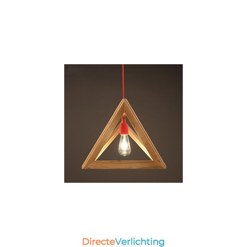 Nordic Wood Chandelier Cafe Kleding Creatieve Retro Decoratieve Eiken Kroonluchter