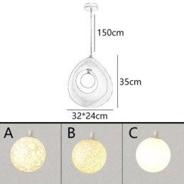 Harsen hanglamp moderne eenvoudige plafondlamp