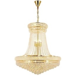Kristallen hanglamp moderne duplex decoratieve plafondlamp