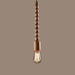 Kroonluchter Mini Stijl Traditioneel Klassiek Hout Bamboe