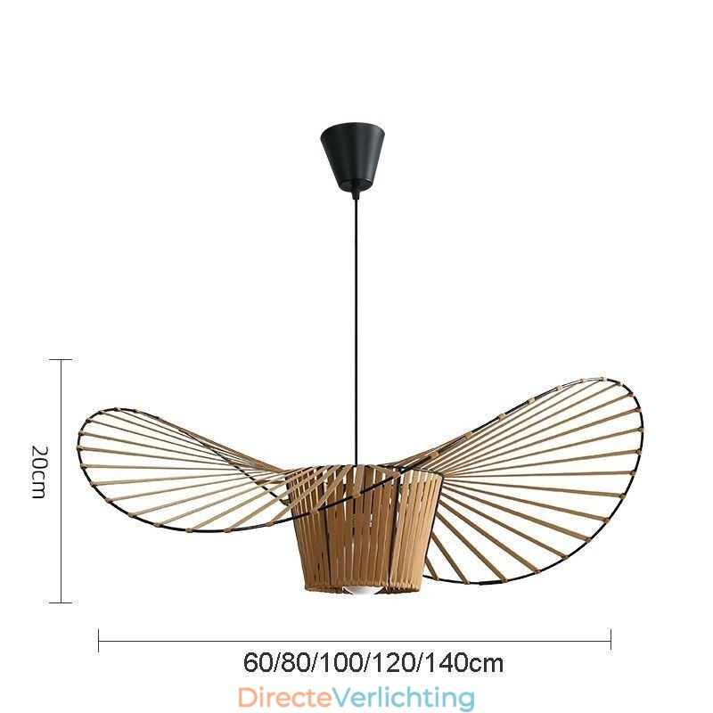 Hanglamp Moderne Eenvoudige Enkele Ijzeren Kunst Hoed Vorm Plafondlamp