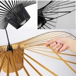 Hanglamp Moderne Eenvoudige Enkele Ijzeren Kunst Hoed Vorm Plafondlamp