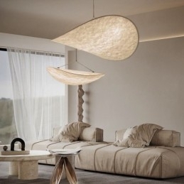 Plafondlamp Zijden Decoratie Hanglamp Warm Wit