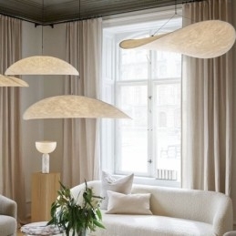 Plafondlamp Zijden Decoratie Hanglamp Warm Wit