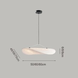 Plafondlamp Zijden Decoratie Hanglamp Warm Wit