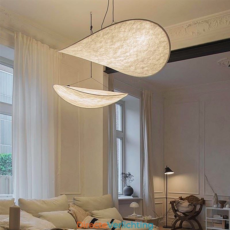 Plafondlamp Zijden Decoratie Hanglamp Warm Wit