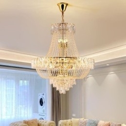 Kristallen hanglamp Luxe decoratieve plafondlamp