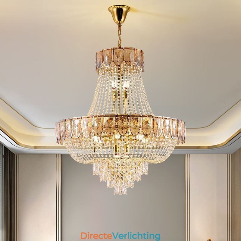 Kristallen hanglamp Luxe decoratieve plafondlamp