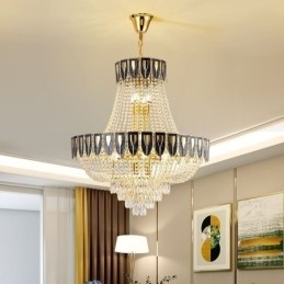 Kristallen hanglamp Luxe decoratieve plafondlamp