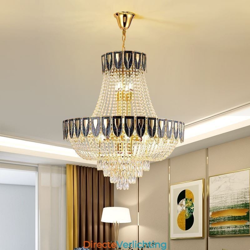 Kristallen hanglamp Luxe decoratieve plafondlamp