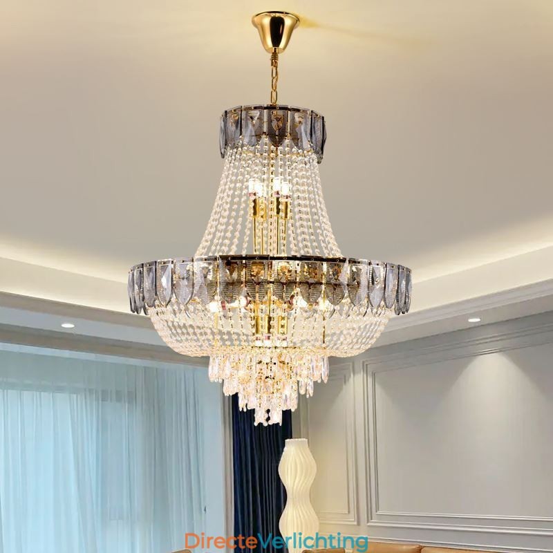 Kristallen hanglamp Luxe decoratieve plafondlamp