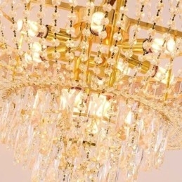Kristallen hanglamp Luxe decoratieve plafondlamp