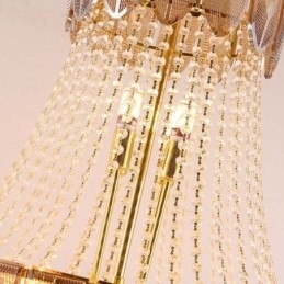 Kristallen hanglamp Luxe decoratieve plafondlamp