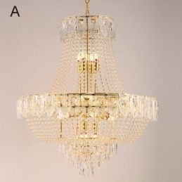 Kristallen hanglamp Luxe decoratieve plafondlamp
