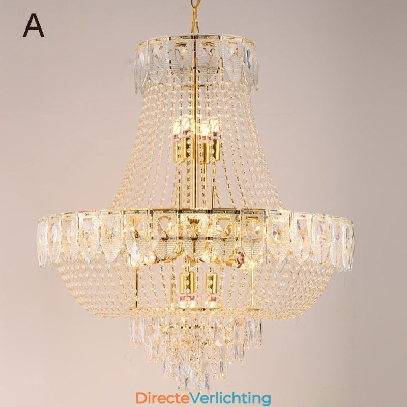 Kristallen hanglamp Luxe decoratieve plafondlamp