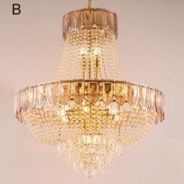 Kristallen hanglamp Luxe decoratieve plafondlamp