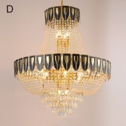 Kristallen hanglamp Luxe decoratieve plafondlamp