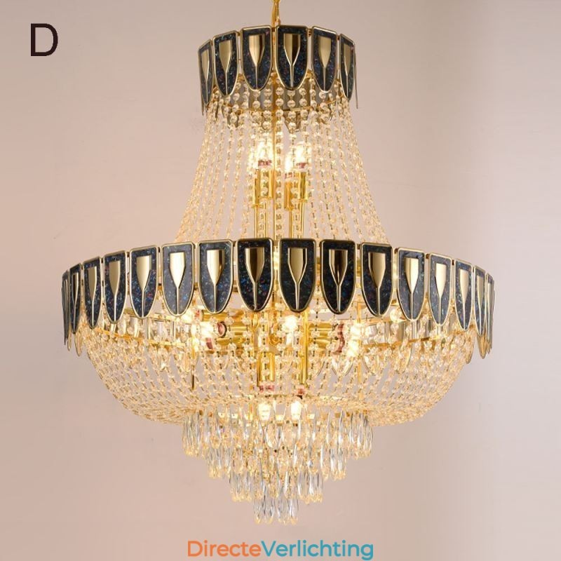 Kristallen hanglamp Luxe decoratieve plafondlamp