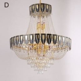 Kristallen hanglamp Luxe decoratieve plafondlamp