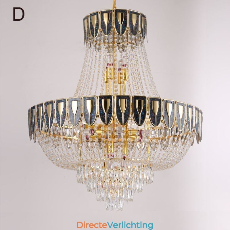 Kristallen hanglamp Luxe decoratieve plafondlamp
