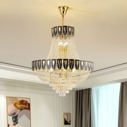 Kristallen hanglamp Luxe decoratieve plafondlamp