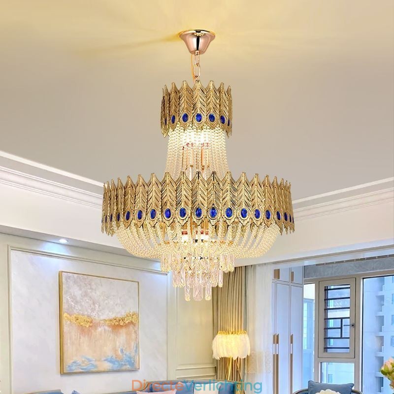 Kristallen hanglamp luxe decoratieve plafondlamp 60cm