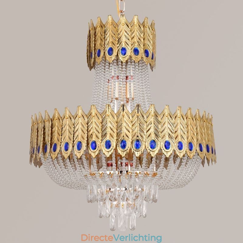 Kristallen hanglamp luxe decoratieve plafondlamp 60cm