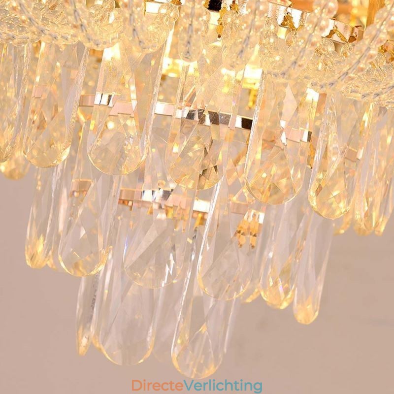 Kristallen hanglamp luxe decoratieve plafondlamp 60cm