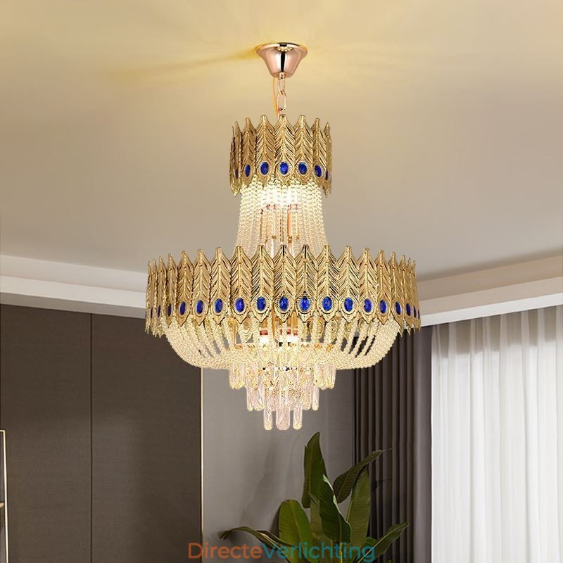 Kristallen hanglamp luxe decoratieve plafondlamp 60cm